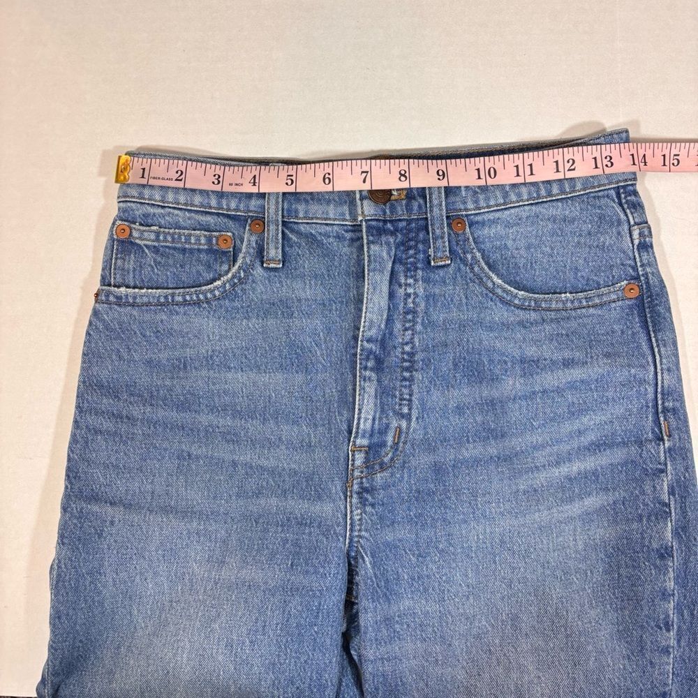 Madewell Classic Straight Jeans in Nearwood Wash Size 24 M3520 - Picture 14 of 16